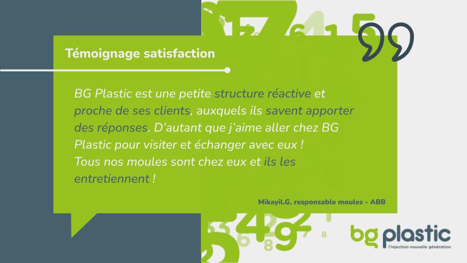 Cas client : l’injection plastique pour l’industrie des technologies de l’énergie et de l’automation @BG Plastic