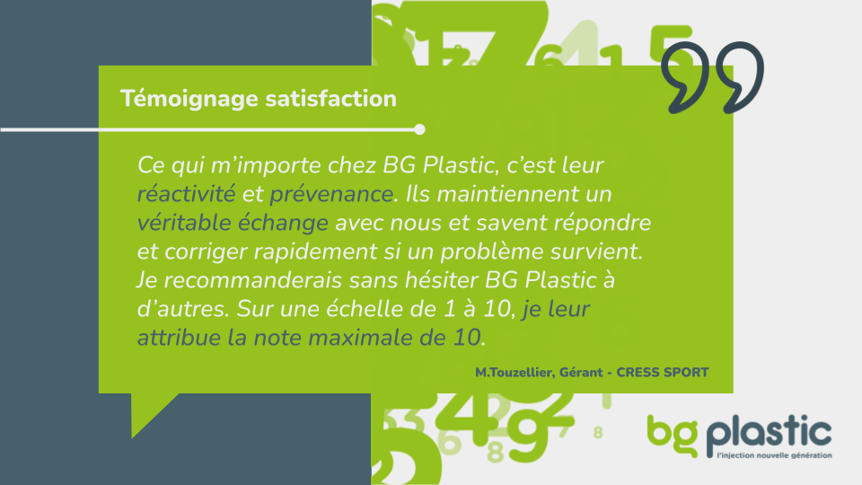 Cas client : L’injection plastique dans le secteur sportif : Une exploration de l’innovation et de la qualité @BG Plastic