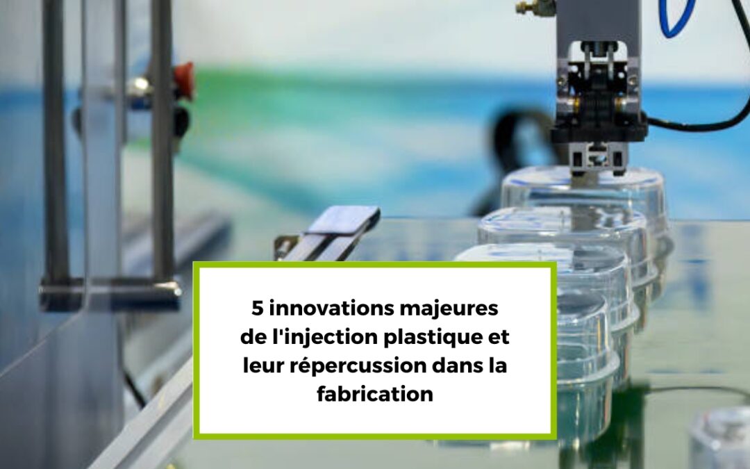 [Injection plastique & Innovation] 5 innovations majeures de l’injection plastique et leur répercussion dans la fabrication