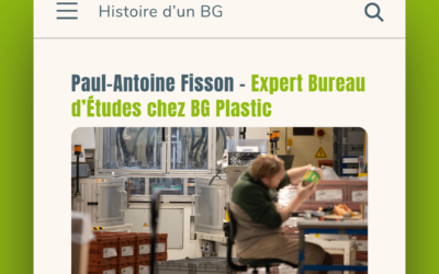 [Histoire d’un BG] Paul-Antoine Fisson – Expert Bureau d’Études chez BG Plastic